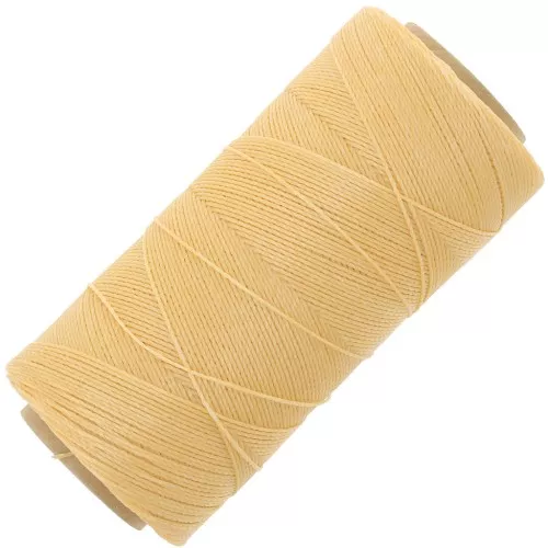 Bobina de hilo encerado Linhasita para micro macramé 0.5 mm - Melocotón (219) x335m