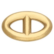 Entrepieza de malla marina 17,6 x 11 mm - Acero inoxidable 304L Dorado x1