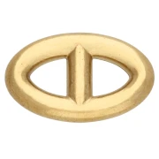Entrepieza de malla marina 17,6 x 11 mm - Acero inoxidable 304L Dorado x1