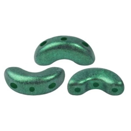 Arcos® by Puca® 5x10 mm - Dark Green Pearl x10g