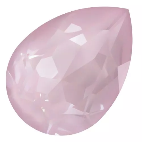 Cabujón PureCrystal 4320 14x10 mm - Crystal Soft Rose Ignite x1