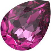 Cabujón PureCrystal 4320 18x13 mm - Dark Rose x1|raw }}