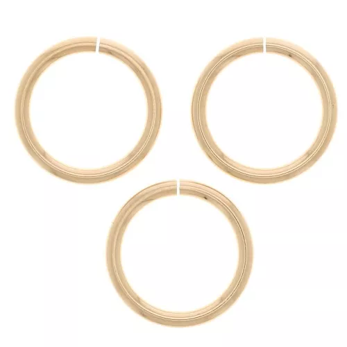 Anillas abiertas 9x1 mm - Gold filled x5