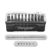 Punzones ImpressArt Signature 2 mm para acero - Alfabeto Majuscules STARGAZER x33