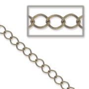 Cadena  4 mm bronce x1m