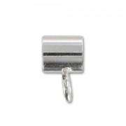 Tubos engache dije Plata 925 para cordón 4 mm x4|raw }}