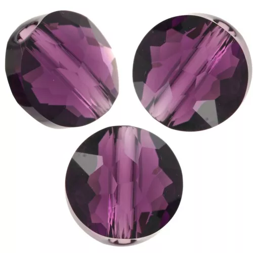 Perla redonda - 8 mm - Thin Round PureCrystal 5034 - Amethyst x1