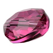 Perla redonda - 8 mm - Thin Round PureCrystal 5034 - Fucsia x1