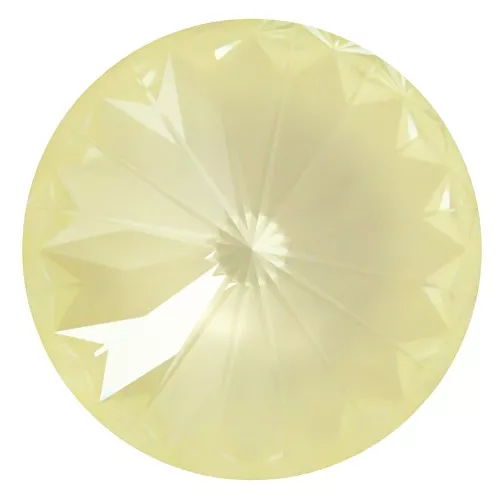 Cabujón PureCrystal 1122 Rivoli 12 mm - Crystal Soft Yellow Ignite x1