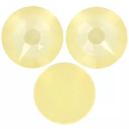 Pegatinas strass PureCrystal 5 mm - Cristal Soft Yellow Ignite x36
