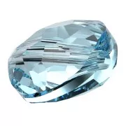 Cuentas redondas 6 mm - Thin Round  PureCrystal 5034 - Aguamarina x6