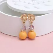 Cuentas redondas PureCrystal 5000 6 mm - Dark Rose x6