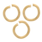 Anillas abiertas 3,5x0,6 mm - Acero inoxidable 304L Dorado x100|raw }}