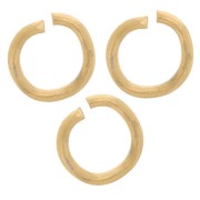 Anillas abiertas 4x0,6 mm - Acero inoxidable 304L dorado x100|raw }}