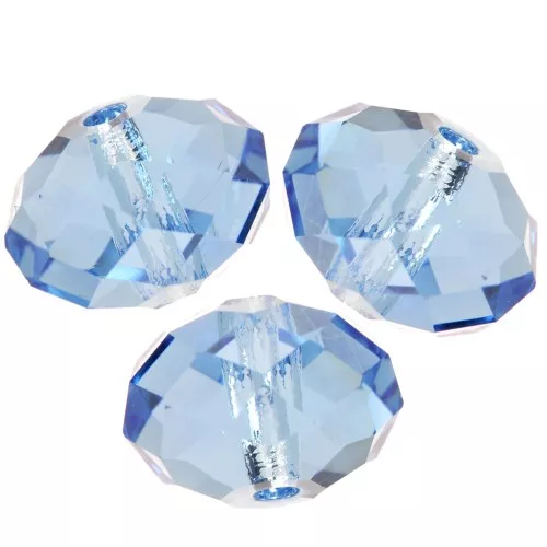 PureCrystal 5040 Perla plana redonda de 6 mm - Reinvented Cool Blue x1