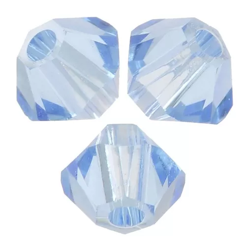 PureCrystal 5328 Peonzas de cristal de 3 mm - Reinvented Cool Blue x50