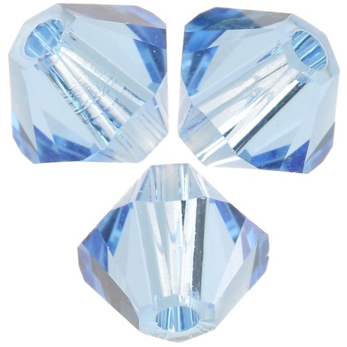 PureCrystal 5328 Peonzas de cristal de 4 mm - Reinvented Cool Blue x50