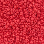 Cuentas Rocalla Miyuki 11/0 408 - Rojo opaco x 100 g