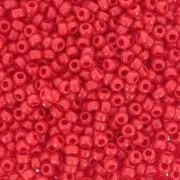 Cuentas Rocalla Miyuki 11/0 408 - Rojo opaco x 100 g
