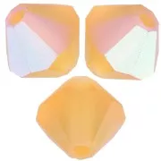 Preciosa perlas rondelle - Perla rondelle 5 mm - Topaz AB Matt x12