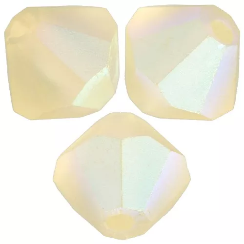Preciosa Bicones - Cuenta rondelle 5 mm - Jonquil AB Mate x12