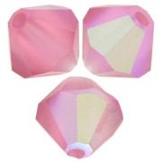 Preciosa Bicones - Cuenta rondelle 6 mm - Indian Pink AB Matt x12|raw }}