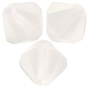 Preciosa rondelle - Cuenta 6 mm - Cristal AB Mate x12