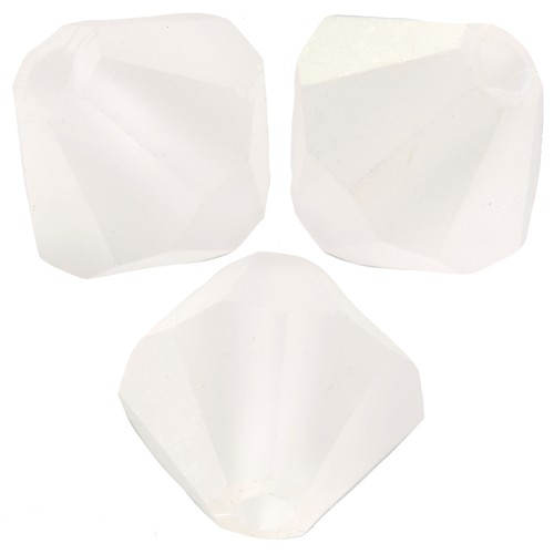 Preciosa rondelle - Cuenta 6 mm - Cristal AB Mate x12