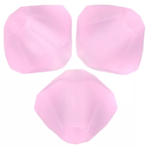 Preciosa rondelle beads - Bead 6 mm - Pink Sapphire Matt x12