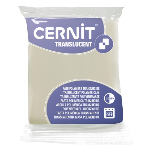 Pasta Cernit translúcida - fosforescente (n.º 024) x 56 g
