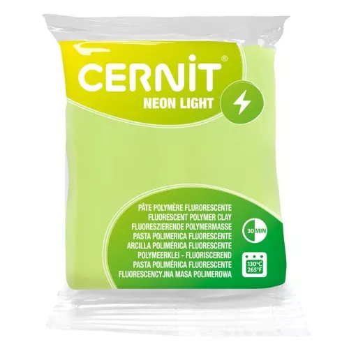 Pasta Cernit Neon 56gr Amarillo (n°700)
