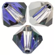 Preciosa spinning beads - Bead rondelle 6 mm - Crystal Heliotrope x12