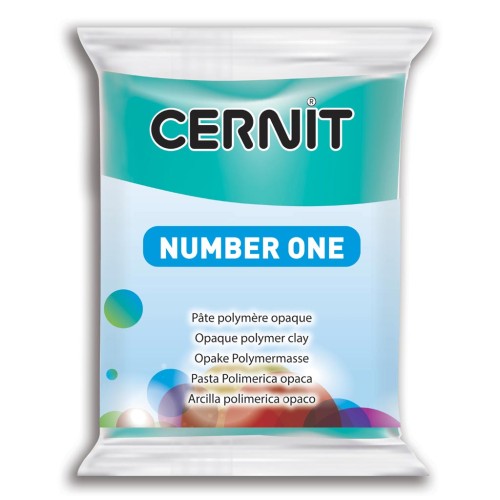 Pasta Cernit Number One 56gr Verde Turquesa (n°676)