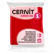 Pasta Cernit Number One Opaca - Rojo Navidad (n.º 463) x 56 g