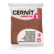 Pasta Cernit Number One opaca - Marrón (n.º 800) x 56 g
