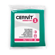 Pasta Cernit Number One opaca - 250 g, verde (n.º 600)