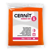 Pasta Cernit Number One opaca - 250 g, naranja (n.º 752)