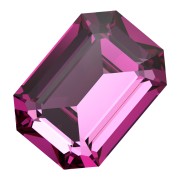 Cabujón PureCrystal 4610 14x10 mm Rosa oscuro x1