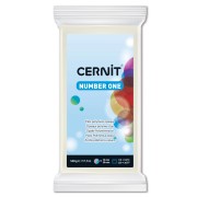 Pasta Cernit Number One opaca - 500 g, blanco (n.º 027)