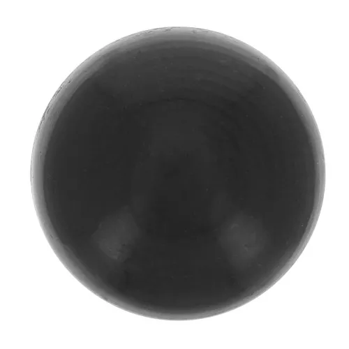 Cabujón redondo de piedra preciosa de 10 mm - Shungite x1
