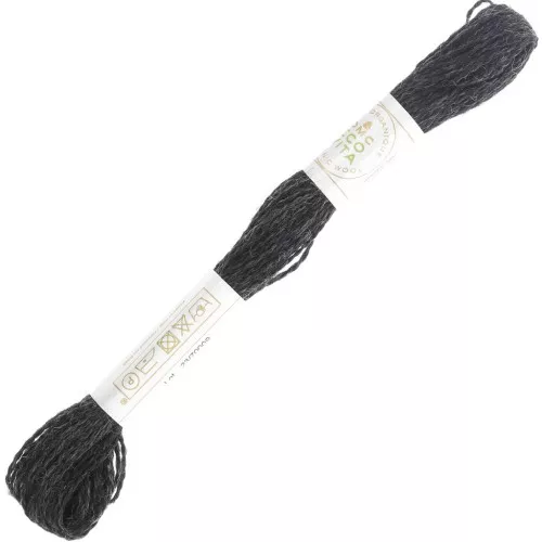 DMC Eco Vita 360 hilo de lana orgánica - Negro (005) x16m