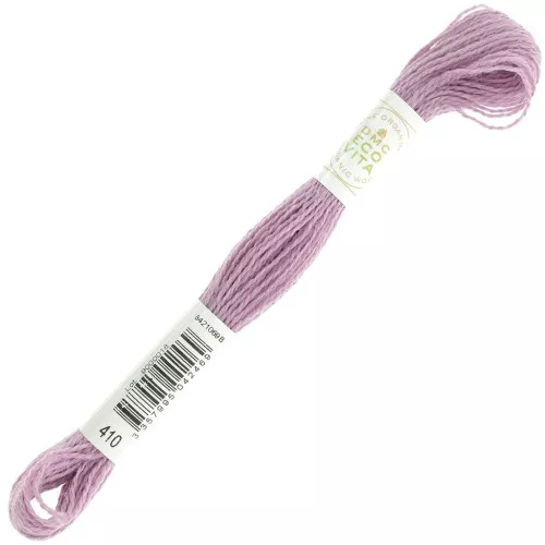 DMC Eco Vita 360 hilo de lana orgánica - Dusty pink (410) x16m