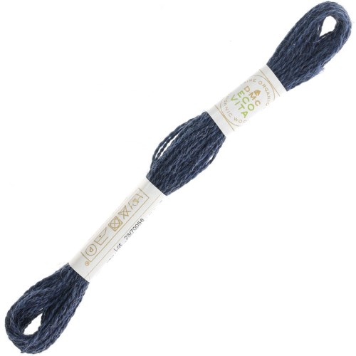 DMC Eco Vita 360 hilo de lana orgánica - Azul vaquero (612) x16m