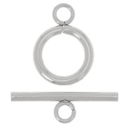 Cierre en T para pulsera o collar de 12 mm - Acero inoxidable 304L x1