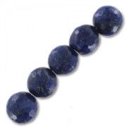 Cuentas Redondas facetadas 10 mm Lapis Lazuli x5|raw }}