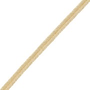 Soutache Le Fil - Fabricación italiana 3,5 mm - Dorado x1m