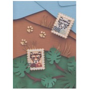 La vuelta al mundo en 80 tejidos de abalorios Miyuki x1