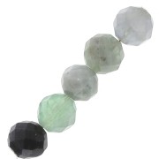 Cuentas Redondas facetadas  6 mm Fluorita x15|raw }}