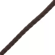 Cordon cuir tressé