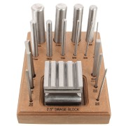 Juego de troqueles de peralte - 16 buterolles y un troquel ranurado|raw }}